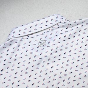 Vineyard Vines Performance Golf Polo Wicking Short Sleeve Mens Size Medium